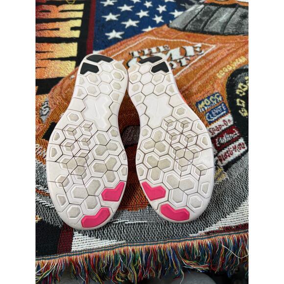 Nike Flyknit Lunar 3 – Bright Crimson / Hyper Pink (827116-800) Size 6.5 Women's - Picture 4 of 5